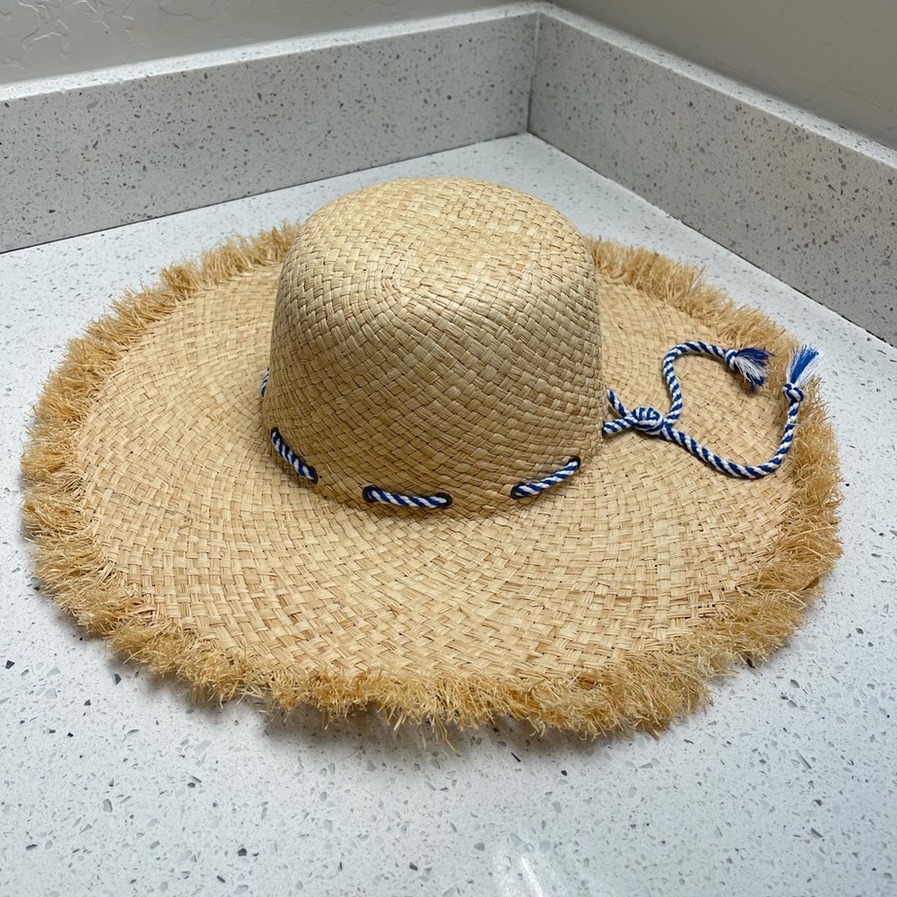 Hat Attack Drawstring Frayed Rancher Hat - Picture 2 of 6